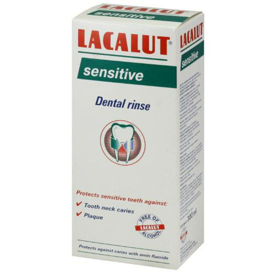 Лакалут (Lacalut) Сенситив ополаскиватель для рта и зубов 300 мл